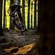 Hin und wieder gab es auch noch Downhillbikes zu testen