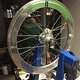 Cannondale Hooligan 2015 (Chris King, Chrome), Building the front Wheel.