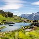 Und natürlich wartet auch hier ein See am Schluss: Der Badesee Lai da Padnal.