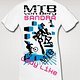 MTB von Berg Girl-Trikot back