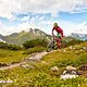 Bergauf bleibt das Fahrwerk vollaktiv, was auf Singletrail-Anstiegen beste Traktion und damit einen effizienten Vortrieb bewirkt.