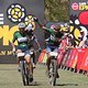 Green Mixed Jersey leaders Laura Stark &amp; Sebastian Stark of TBR-Werner during stage 6 of the 2019 Absa Cape Epic Mountain Bike stage race from the University of Stellenbosch Sports Fields in Stellenbosch, South Africa on the 23rd March 2019

Photo