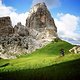 Malerische Kulisse in den Dolomiten