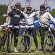 Tobias Haidt (SR Suntour), Vitor Büchli und Kevin Vonesch starteten in der Klasse Open Men