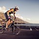 Training auf dem BMX-Bike: Steffi Marth auf La Palma
