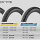 Die vier neuen Modelle der Pirelli Scorpion MTB Reifenfamilie
