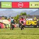 Robyn de Groot and Ariane Luthi of Salusmed during stage 7 of the 2021 Absa Cape Epic Mountain Bike stage race from CPUT Wellington to Val de Vie, South Africa on the 24th October 2021

Photo by Gary Perkin/Cape Epic

PLEASE ENSURE THE APPROPRIATE CR