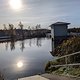 Mountainbike-Fahrt am Morgen