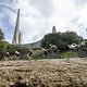 Riders pass by the Tall Monument during Stage 4 of the 2025 Absa Cape Epic Mountain Bike stage race held at Fairview, Paarl, Cape Town, South Africa on the 20th March 2025. Photo by Nick Muzik/Cape Epic
PLEASE ENSURE THE APPROPRIATE CREDIT IS GIVEN T