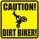 1212 caution dirt biker