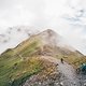 Beeindruckende Berg- und Wolkenwelt beim Start der Hörnli Trailjagd 2018