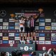 Das Podium der U23-Damen