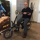 Cannondale Bent (Recumbent), Chris Dodman with his 2002 Bent... finally after sitting for 17 years in a box in his garage!!!