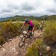 Abraao Azevedo and Bart Brentjens during stage 2 of the 2022 Absa Cape Epic Mountain Bike stage race from Lourensford Wine
Estate to Elandskloof in Greyton, South Africa on the 22nd March 2022. Photo Sam Clark/Cape Epic