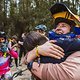 Hannah Bergemann celebrates at Red Bull Hardline in Maydena Bike Park, Australia on February 20th, 2024. // Dan Griffiths / Red Bull Content Pool // SI202402210612 // Usage for editorial use only //