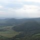 Panorama - Blick SW vom Milešovka