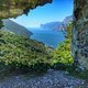 Ausblick vom Castello Nago auf den Gardasee