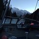 Bella Coola, BC ist das Paradies: Mountain biking am Vormittag, Heli Skiing am Nachmittag