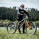 Der Niederländer Paul Botteram ist beim iXS Downhill Cup auf einem selbst gebauten Rad an den Start gegangen