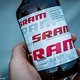 Auch SRAM-Bier gab es am Stand