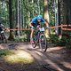 Anders als bei anderen deutschen 24-h-MTB-Rennen waren Mountainbike-Skills von Vorteil. Der letzte Trail der Runde war wie ein Labyrinth verzweigt.