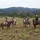 Cowboys im wilden Westen, im Gallopp mussten wir unsere Stylo Cowboyhüte festhalten