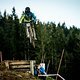 Jonas Puttkammer kämpft sich im morgendlichen Training durch die massiven Ruts im oberen Streckenabschnitt.