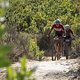 Hayley Preen and Bianca Haw during Stage 3 of the 2025 Absa Cape Epic Mountain Bike stage race held at Fairview, Paarl, Cape Town, South Africa on the 19th March 2025. Photo by Dom Barnardt/Cape Epic
PLEASE ENSURE THE APPROPRIATE CREDIT IS GIVEN TO T