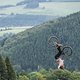 Sam Pilgrim mit seinem Signature Tuck Nohand.