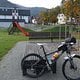 rastplatz mit pumptrack