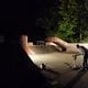 Skatepark bei Nacht