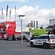 Sram war mit einem großen Truck vor Ort