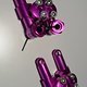 Avid TriAlign Cantilever-Bremsen-Komplettset VR+HR purple 1