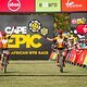 Annika Langvad and Anna van der Breggen win stage 6 of the 2019 Absa Cape Epic Mountain Bike stage race from the University of Stellenbosch Sports Fields in Stellenbosch, South Africa on the 23rd March 2019

Photo by Sam Clark/Cape Epic

PLEASE E