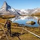 Stelisee und Matterhorn - eine schöne Combo. Im Rennen konnten wir die Aussicht nicht genießen, der flache Trail hat einem den Atem verschlagen