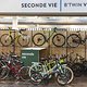 Noch mehr zweites Leben: Im hauseigenen Decathlon-Store, der seinen Fokus natürlich auf Fahräder legt, lassen sich auch gebrauchte Bikes kaufen.