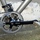 Shimano Deore LX Kurbel mit TA Specialites Kettenblatt und XLC Kettenführung am Matrix.