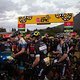Pro riders wait to get in to the start chute during stage 2 of the 2022 Absa Cape Epic Mountain Bike stage race from Lourensford Wine Estate to Elandskloof in Greyton, South Africa on the 22nd March 2022. Photo by Nick Muzik/Cape Epic
PLEASE ENSURE T