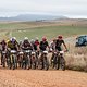 The leading bunch during stage 1 of the 2019 Absa Cape Epic Mountain Bike stage race held from Hermanus High School in Hermanus, South Africa on the 18th March 2019.

Photo by Nick Muzik/Cape Epic

PLEASE ENSURE THE APPROPRIATE CREDIT IS GIVEN TO