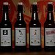 4 Sorten feinster Hopfensaft aus der kleinen 3-Buama-Bräu- Brauerei meines Bruders.