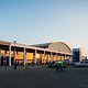 Schöne Abendstimmung vor der Messe