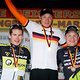 Hannes Genze stand etliche Male auf dem DM-Podest - wie hier bei der Marathon DM 2012, als Dritter. Damals war Genze noch fürs Multivan Merida Biking Team unterwegs.