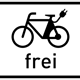 440px-Zusatzzeichen 1022-13 - E-Bikes frei (450x600), StVO 2017