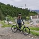 Im Sommer ist Nathalie möglichst viel auf dem Mountainbike unterwegs …