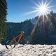 Trailspaßgerät im Wintereinsatz