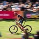 Alan Hatherly riding into the finish during the final stage (stage 7) of the 2019 Absa Cape Epic Mountain Bike stage race from the University of Stellenbosch Sports Fields in Stellenbosch to Val de Vie Estate in Paarl, South Africa on the 24th March 