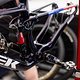 In Leogang waren einige Trek-Athletinnen und -Athleten auf einem veränderten Hinterbau des Top Fuels unterwegs.