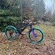 Die Lackierung des Bikes ...