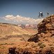 Kyle Strait performs during day 1 practice at Red Bull Rampage in Virgin, Utah, USA on October 7, 2024. // Christian Pondella / Red Bull Content Pool // SI202410080135 // Usage for editorial use only //