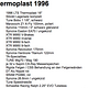 GT LTS Thermoplast 1996 Teileliste